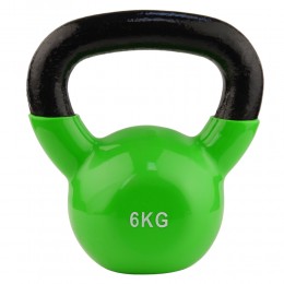 Гантели, гири: Виниловая гиря Stein 6 кг