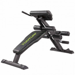 Скамьи для пресса: Скамья для пресса/гиперэкстензия регулируемая Tunturi CT80