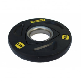 Диски: Диск олимпийский обрезиненный Fitnessport 1,25 кг