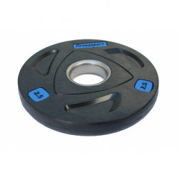 Диски: Диск олимпийский обрезиненный Fitnessport 2,5 кг