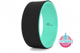 Йога: Колесо для йоги Prosource чорне/зелене