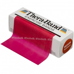 Эспандеры: Лента эспандер Thera-Band 5,5 м красная