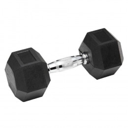 Силовые тренажеры: Гантель гексогональная Stein 9 кг