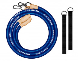 Боевые канаты (Battle Rope): Инерционная резина Inertia Wave Neon Blue