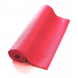 Йога: Коврик для йоги LiveUp PVC YOGA MAT розовый