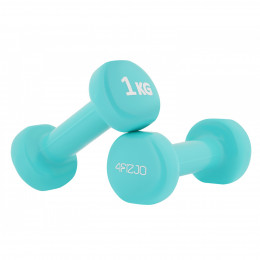Гантели, гири: Гантели виниловые 4FIZJO 1 кг пара