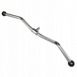 Аксессуары для зала: Ручка для тяги W-образная 4FIZJO 70 см