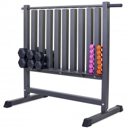 Стойки под оборудование: Стійка для гантелей на 80 шт Zelart RK2506L