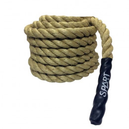 Боевые канаты (Battle Rope): Канат для кроссфита SPART 15 м, диаметр 38 мм сизаль