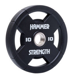 Диски: Диск олимпийский уретановый Hammer Strength 10 кг