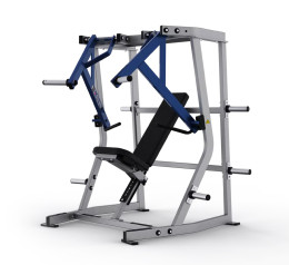Тренажеры нагружаемые дисками: Независимый жим на низ груди Hammer Pro