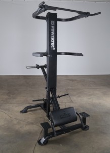 Комбинированные станки: Тренажер для подтягиваний/отжиманий с помощью POWERTEC L-CDA+