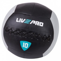 Медболы: Медбол/Воллбол LivePro WALL BALL/Soft Medicine Ball 10 кг