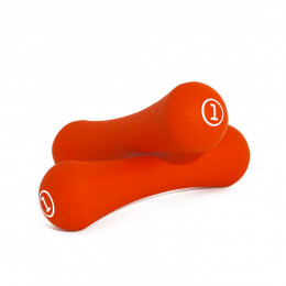 Гантели, гири: Гантели неопреновые LiveUp 2х1 кг