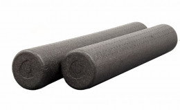 Роллы для пилатес: Ролик для пилатес Balanced Body Black Roller 15х91 см
